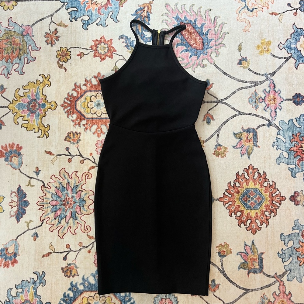 Black Bodycon Sleeveless Dress